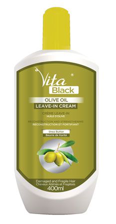 Vita Black Vita Black Olive Oil Leave-In Cream 400Ml