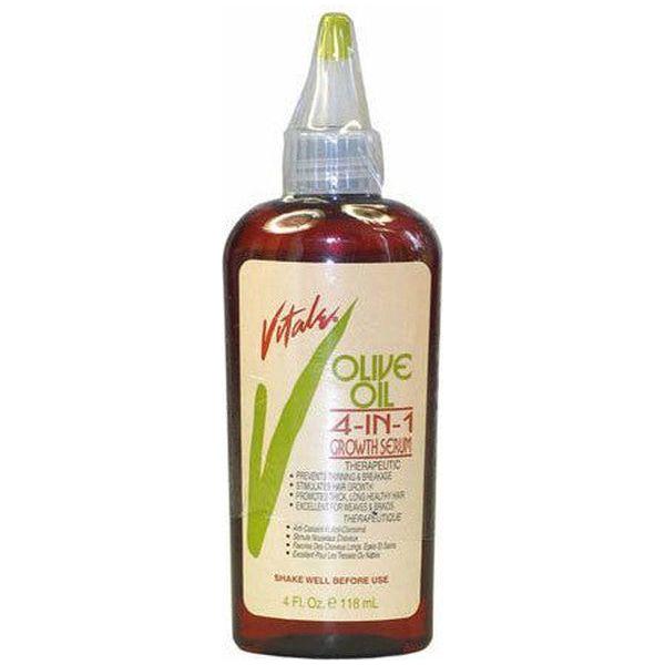 Vitale Health & Beauty Olive Oil 4-IN-1 Growth Serum 118ml