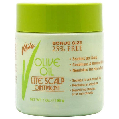 Vitale Health & Beauty Vitale Olive Oil Lite Scalp Ointment 198G