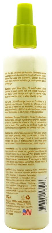 Vitale Vitale Olive Oil Leave-In Conditioner 355ml