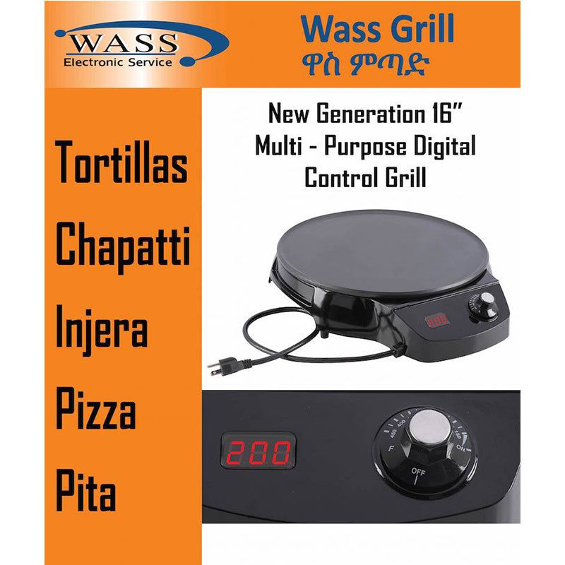 Wass Grill Wass Grill 16'' Digital Control Grill