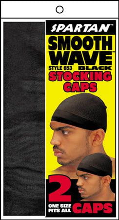 Wave Cap Wave Cap Stocking Black (2pcs) :4330