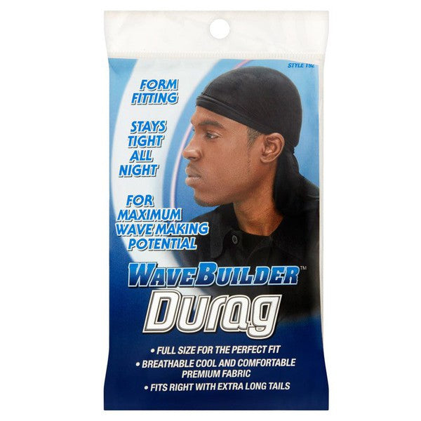 WaveBuilder WaveBuilder Durag - Black Style 192