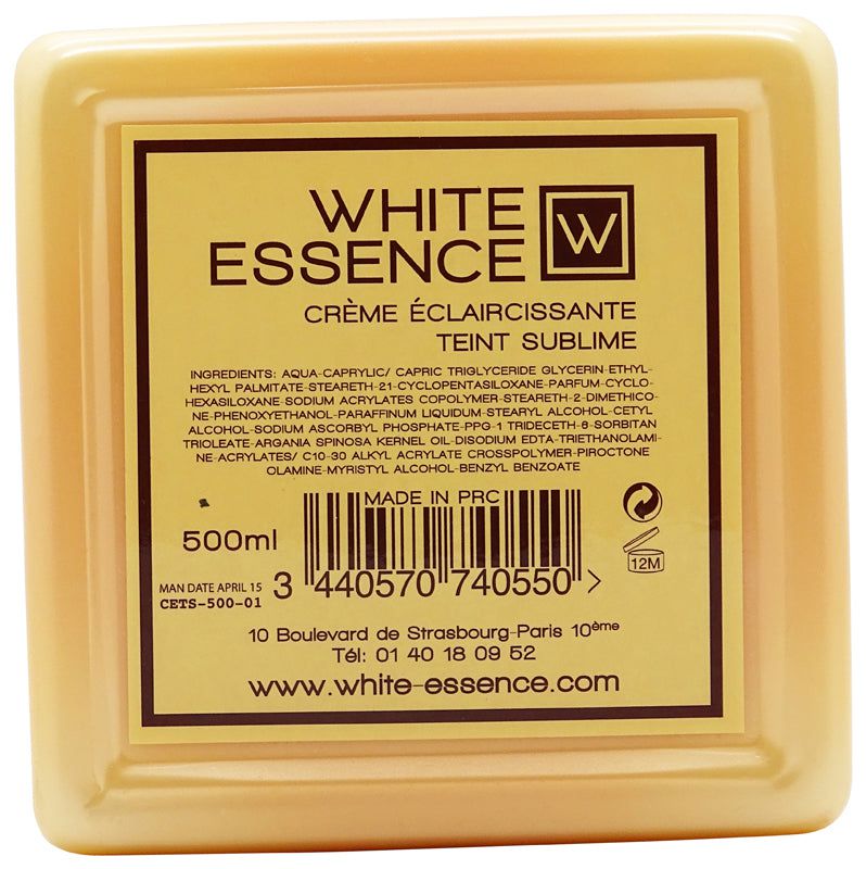 White Essence White Essence Transparence Lightening Cream Body Care 500ml