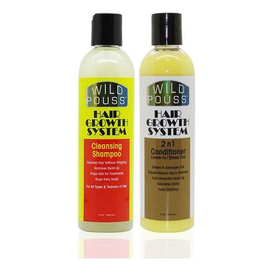 Wild Pouss Health & Beauty Wild Pouss Hair Growth Routine Bundle