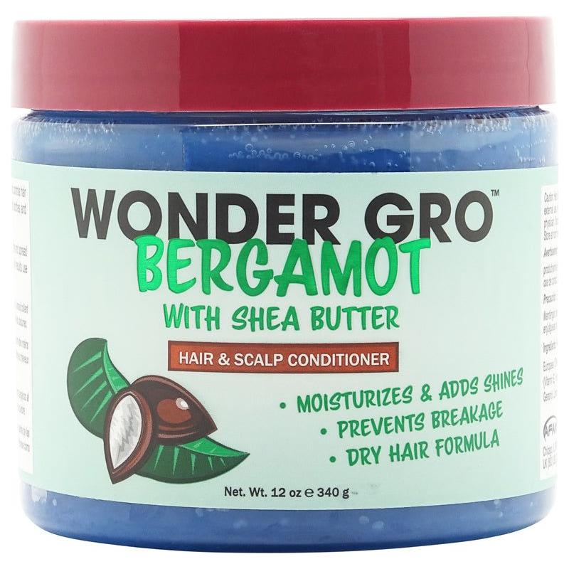 Wonder Gro Health & Beauty Wonder Gro Bergamot with Shea Butter Hair & Scalp Conditioner 340g