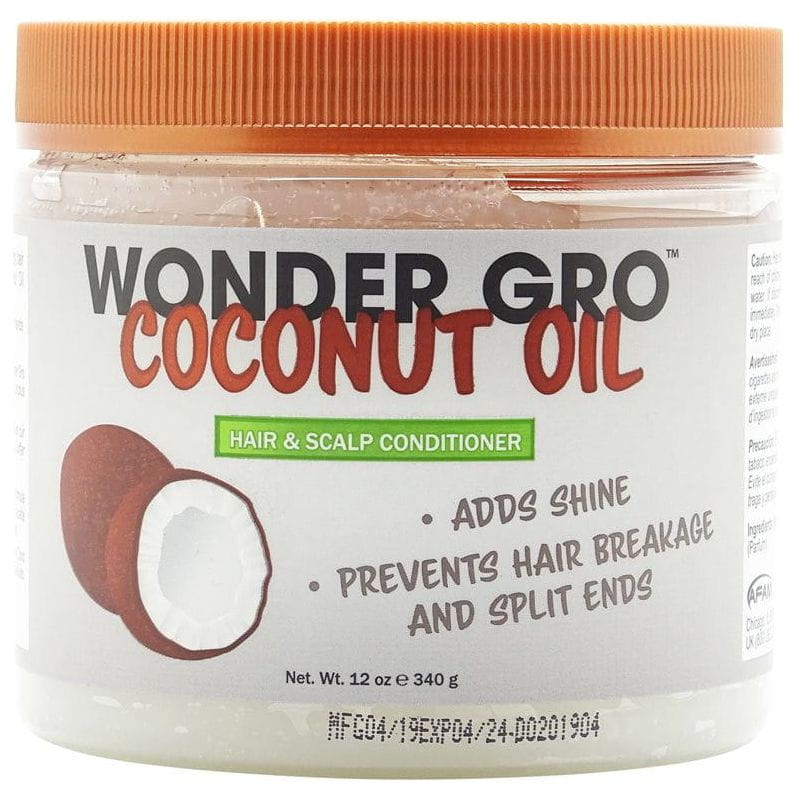 Wonder Gro Health & Beauty Wonder Gro Coconut Oil Hair & Scalp Conditioner 340g