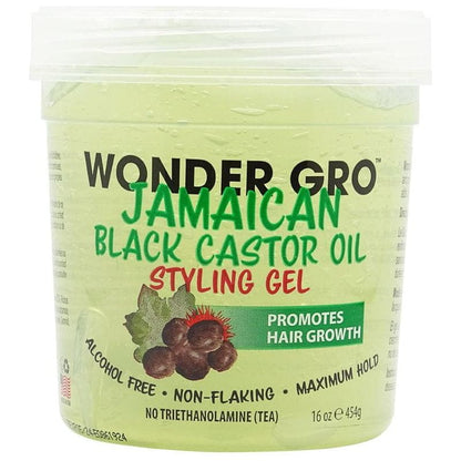 Wonder Gro Health & Beauty Wonder Gro Jamaican Black Castor Oil Styling Gel 454g