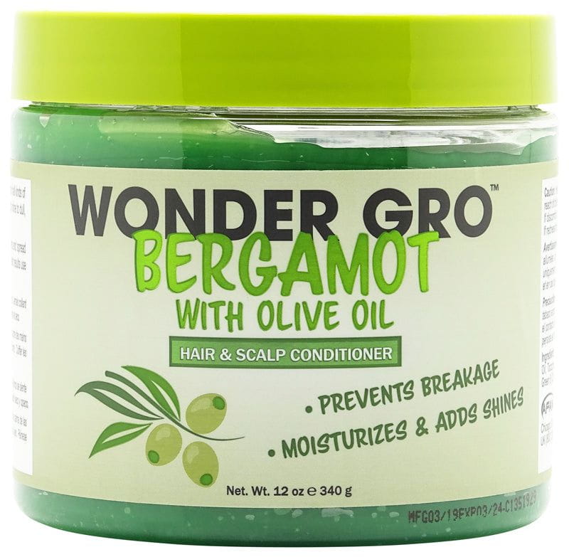 Wonder Gro Wonder Gro Bergamot with Olive Oil Hair & Scalp Conditioner 340g