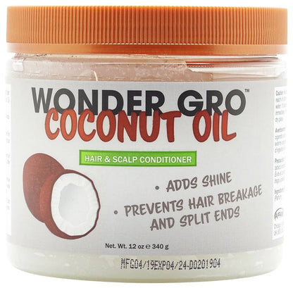 Wonder Gro Wonder Gro Coconut Oil Hair & Scalp Conditioner 340g