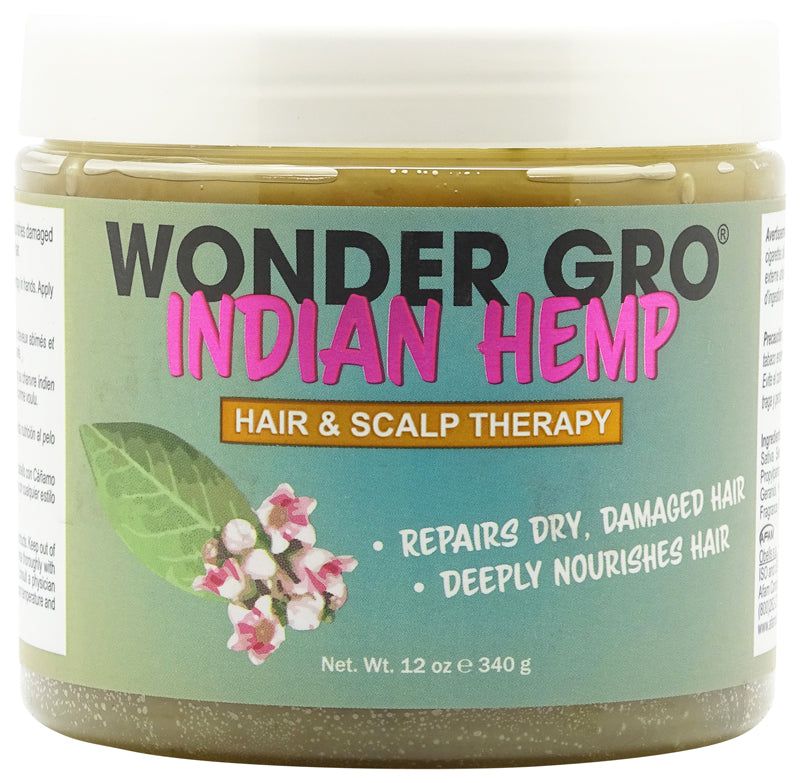 Wonder Gro Wonder Gro Indian Hemp Hair & Scalp Therapy 340g