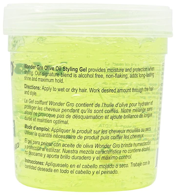 Wonder Gro Wonder Gro Olive Oil Styling Gel 454g