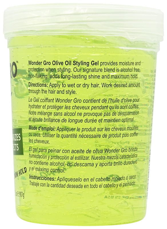 Wonder Gro Wonder Gro Olive Oil Styling Gel 907g