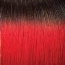 X-Pression Health & Beauty Schwarz-Rot Mix Ombre #T1B/Red X-Pression 2x Pre Stretched Ultra Braid 46" (116cm) - Weight: 160-165g