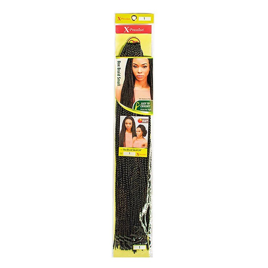 X-Pression Health & Beauty X-Pression Box Braid Small 100% Kanekalon Fiber