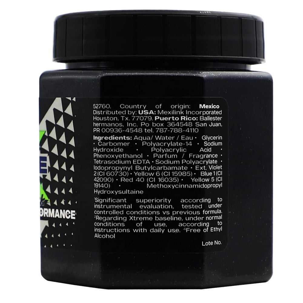 Xtreme Xtreme Reaction UV Protection Hair Styling Gel Black Performance 8.82oz/250g