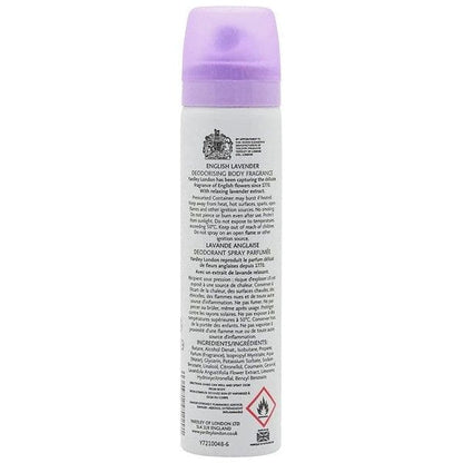 Yardley Health & Beauty Yardley English Lavender Deodorant Spray Perfume 75ml