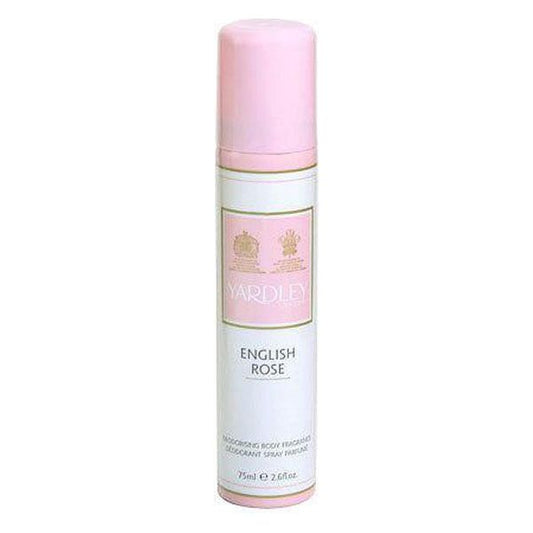 Yardley Health & Beauty Yardley English Rose Deodorant Spray Perfume 75ml