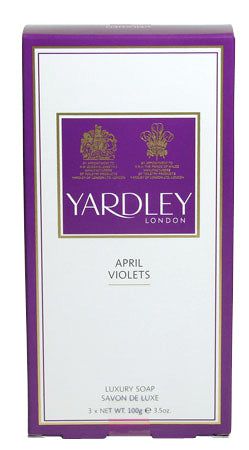 Yardley Yardley April Violets Luxury Soap 3X100G