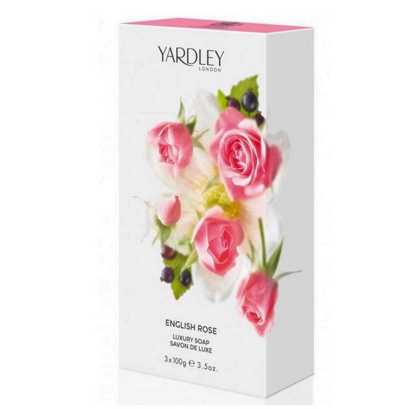 Yardley Yardley English Rose Luxury Soap 3 x 100g