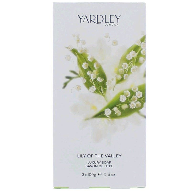 Yardley Yardley Lily Of The Valley Luxury Soap 3 x 100g