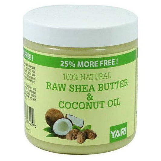 Yari Health & Beauty Yari 100% natural raw shea butter & coconut oil 250ml