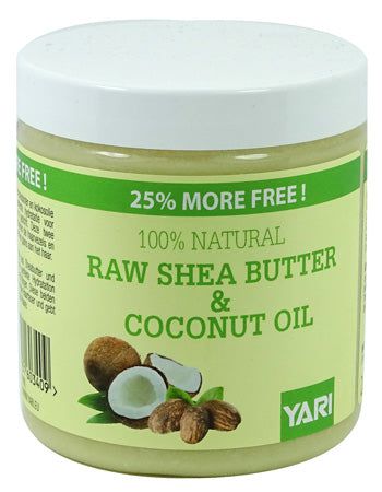 Yari Yari 100% natural raw shea butter & coconut oil 250ml