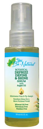 You Be-Natural Be Natural Botanical Defrizz Define & Shine Serum 2Oz