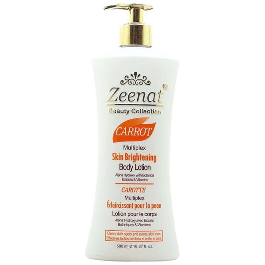 Zeenat Health & Beauty Zeenat Carrot Multiplex Skin Brightening Body Lotion 500Ml