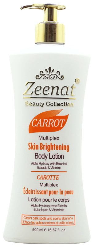 Zeenat Zeenat Carrot Multiplex Skin Brightening Body Lotion 500Ml
