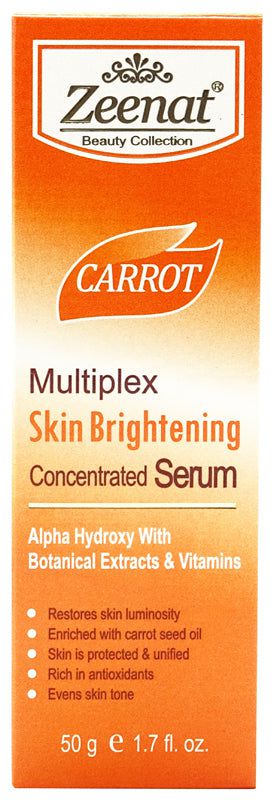 Zeenat Zeenat Carrot Multiplex Skin Brightening Concetrated Serum 50G