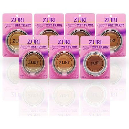 Zuri Health & Beauty Zuri Naturally Sheer Wet to Dry Powder/Foundation 11g