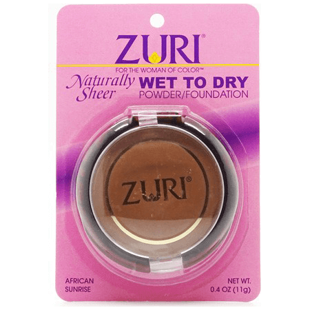 Zuri Health & Beauty Zuri Powder Foundation African Sunrise Zuri Naturally Sheer Wet to Dry Powder/Foundation 11g