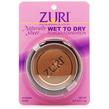 Zuri Health & Beauty Zuri Powder Foundation Autumn Burst Zuri Naturally Sheer Wet to Dry Powder/Foundation 11g