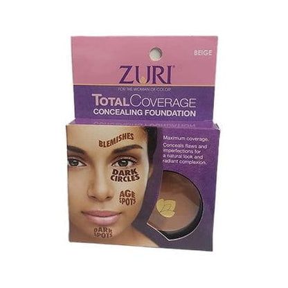 Zuri Health & Beauty Zuri Total Coverage Beige Zuri Total Coverage Concealing Foundation