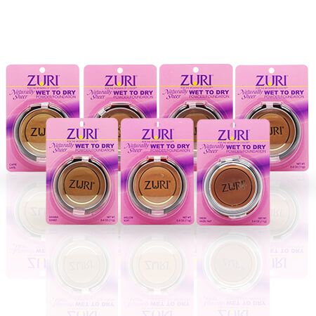 Zuri Naturally Sheer Wet to Dry Powder/Foundation 11g | gtworld.be 