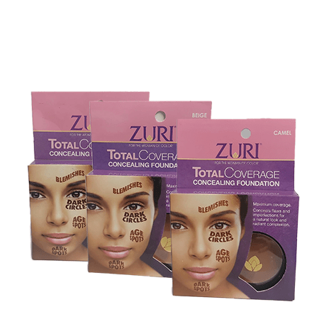 Zuri Total Coverage Concealing Foundation | gtworld.be 